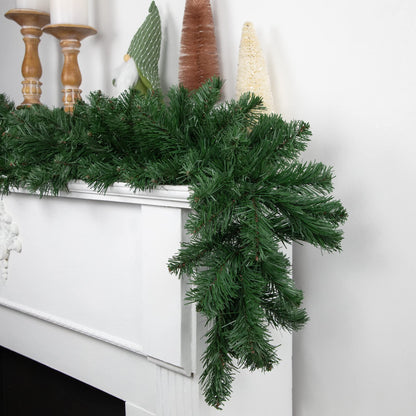 Northlight Colorado Spruce Artificial Christmas Garland, 9' x 10", Green