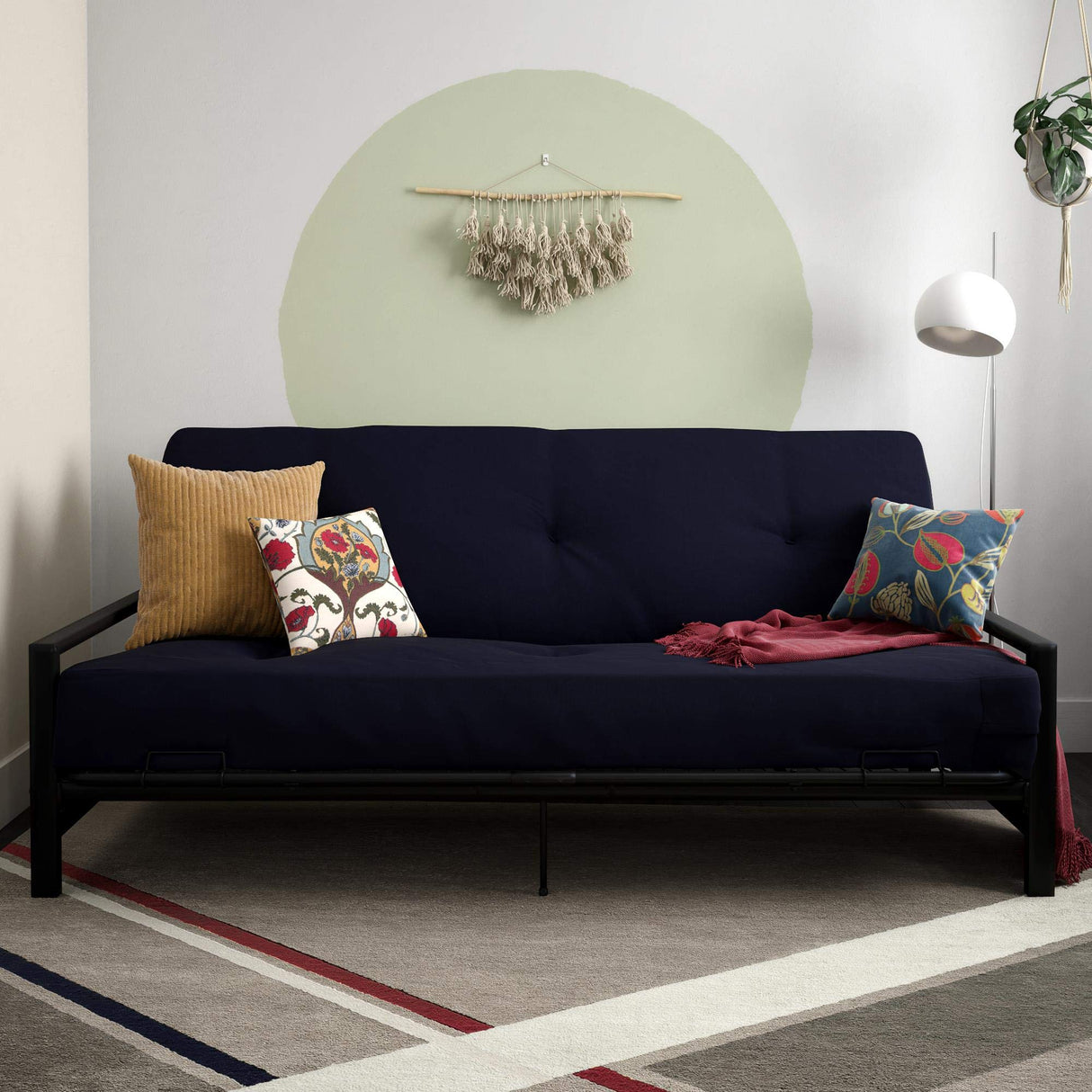 DHP 2263059 Miles Metal, Black Futon Frame DHP