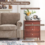 Sivoey 81.5" Nailhead Sofa, Rolled Arms Sofa with Wooden Legs, Pocket Springs Seat Cushion, Easy Assembly, Comfy 3-Seater Classic Couch for Living Room, Farmhouse, Apartment, Brown Sivoey