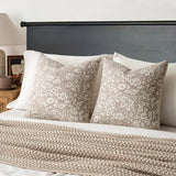 MIULEE Floral Pillow Covers Decorative Throw Pillow Covers 18x18 Pack of 2 Modern Linen Cushion Covers Farmhouse Neutral Pillow Covers for Living Room Sofa Bed,Cream Oatmea MIULEE
