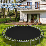 NONMON Trampoline Replacement Mat Fits 12 ft Round Trampoline Frame with 72 V-Hooks Fits 5.5 inch Trampoline Mat, UV-Resistant, with Spring Hook(Not Include Spring) NONMON