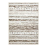 Tortania Area Rug Living Room Rugs - 5x7 Washable Large Soft Neutral Boho Moroccan Bohemian Farmhouse Rug Indoor Floor Carpet for Bedroom Under Dining Table Home Office Decor - Cream Brown Tortania