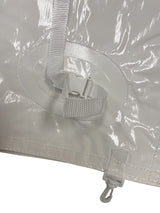 TentandTable Vinyl Rain Gutters | for West Coast Style Party and Canopy Tents | 30-Foot | Heavy Duty Vinyl | Tent Not Included TentandTable