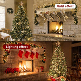 EAMBRITE 13.37” 40 LED Christmas Rattan Tree Topper, Indoor Rustic Natural Star Treetop EAMBRITE