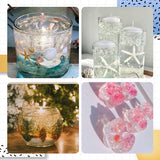 Ksedcon 1lb Gel Wax Clear Set for Candle Making, DIY Transparent Jelly Wax Melts, Handmade Material Crystal Candle Supplies- 16 OZ Ksedcon