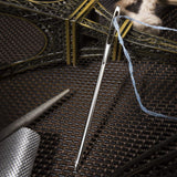 Various Cable Stitch Holders Knitting Needles,Curved Large-Eye Blunt Tapestry Sewing Yarn Needles Weaving, Knitting Metal Stitch Markers Clips- All Metal Knitting Accessories Tiazey