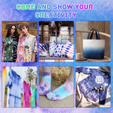 Tie Dye Kit 32 Color All-in-one Clothing Dye Kit, Permanent Fabric Dye Kit for Kids, Adults, Large Group Handmade Party Activity, DIY Bright Neon Tye Dye Kit MojiDecor