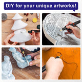 GOCHANGE 3 in 1 Foam Cutter Electric Cutting Machine Pen Tools Kit, 100-240V / 18W Styrofoam Cutting Pen with Electronic Voltage Transformer Adaptor GOCHANGE