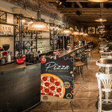 Thickened Easel Stand for Wedding Sign & Poster 63'' Portable Easels for Display Black Art Easel for Floor Adjustable Metal Easel Stand,Quick Set-Up Tripod Stand, Presentations,Signs,Posters (Black) Xlong