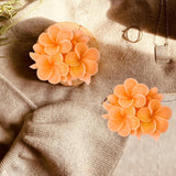 Wehous 2PCS Flower Silicone Mold 3D Cute Flower Resin Candle Molds for Candle Making Silicone Fondant Chocolate Cake Decorating Mold Candle Soap Wax Resin Concrete Clay Casting Craft Mould Wehous