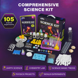 BenBen Science Kits for Kids Age 8-12, 105 Experiments Educational Toy, STEM Toys for 6 7 8 Year Old Boys Girls Birthday Gift, Science Kits for Kids Age 5-7, Chemistry Set for Homeschooling BenBen