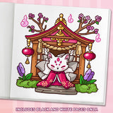 Cozy Japan: Cute Coloring Book for Adults and Teens with Charming Characters and Delightful Japanese Scenes for Relaxation (Cozy Coloring Books) WoodArtSupply