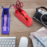 Heat Tape Dispenser, Masking Tape Dispenser, Holder Fits 1" and 3" Core, 6.8 x 2.2 x 3.4 Inch, Desktop Tape Dispenser, Heat Tape for Sublimation(Black) AWEI AZHI