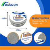 Tip Tinner, Soldering Iron Tip Cleaner and Re-Tinning Solution, 1 pcs, 1 oz DIDOZON