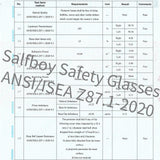 Salfboy 10 Pack Clear Safety Glasses with ANSI Z87.1 Scratch Resistant Eyewear for Women Man Lab Goggles Eye Protection Salfboy