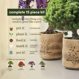 Bonsai Starter Kit - Gardening Easter Gift for Women & Men - Bonsai Tree Growing Garden Crafts Hobby Kits for Adults, Unique DIY Hobbies for Plant Lovers - Unusual Christmas Gifts Ideas Planters' Choice