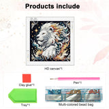 AiYuanzsh 5D Special Shaped Diamond Painting Kit - Mighty King Lion Design, Unique Crystal Rhinestone Diamond Art Set for Beginners and Adults, Perfect for Home Wall Decor and Holiday Gifts AiYuanzsh
