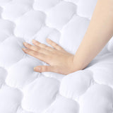 Utopia Bedding Waterproof Mattress Protector, King Mattress Pad, Quilted Fitted Cover Stretches up to 16 Inches Deep (White) Utopia Bedding