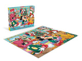 Ceaco - Disney Holiday - Together Time - Mickey & Friends Holiday - 400 Piece Jigsaw Puzzle Ceaco