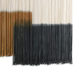 Macrame Wall Hanging Large Dip Dye Tapestry Fiber Wall Art Boho Bedroom Décor 59''W*35''L Flber