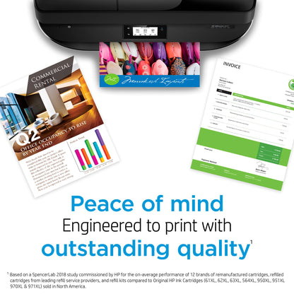 HP 62 Black Ink Cartridge | Works with HP ENVY 5540, 5640, 5660, 7640 Series, HP OfficeJet 5740, 8040 Series, HP OfficeJet Mobile 200, 250 Series | Eligible for Instant Ink | C2P04AN