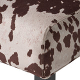 Christopher Knight Home Kassi Fabric Accent Chairs, 2-Pcs Set, Milk Cow Christopher Knight Home