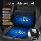 MEENICE Ergonomic Gaming Chair with Pocket Spring Cushion and Breathable Leather, Cooling Gel and Massage Lumbar Support, Adjustable High Back Office Chair for Adults and Kids - Supports up to 300LBS MEENICE