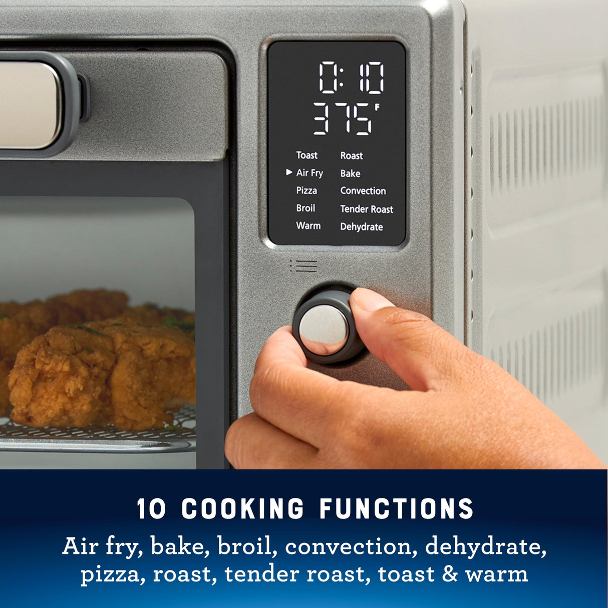 Oster 10 Function Air Fryer Oven, Toaster Oven, Countertop Oven Oster
