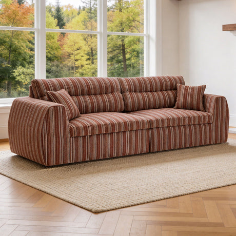 3 Seater, Couch With Throw Pillows For Living Room HouseOfZazla