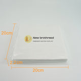 New Brothread Tear Away Machine Embroidery Stabilizer Backing 8"x8" - 100 Precut Sheets - Medium Weight 1.8 oz- Fits 4x4 and 6x6 Hoops New brothread