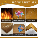 SANSHARE 2 Pcs Reusable Teflon Heat Press Platen Covers 15x15 Inch for Heat Press Machine Platen Wrap - Protector for Sublimation - Heat Resistant, Ink Resistant SANSHARE