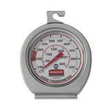 Rubbermaid Commercial Products Stainless Steel Monitoring Thermometer, Safe for Inside Oven/Grill/Smoker, 60-580°F Range, Easy to Read Food Thermometer For Food Resturant/Home Cooking Rubbermaid Commercial Products