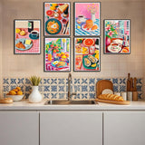 Leatrice 6 Pack Diamond Painting Kits for Adults 5D Diamond Art Kits Gem Dots Paintings Round Full Drill Beginners Women DIY for Home Kitchen Wall Decor 11.8x15.7 Inches Chic Leatrice