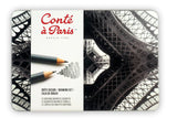 Conté à Paris 12 Count Assorted Graphite Pencil Drawing Set Conté à Paris