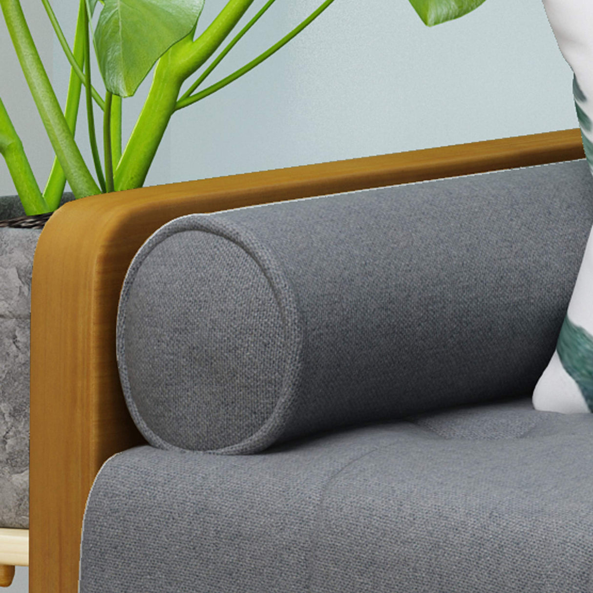 Christopher Knight Home GDFStudio Christopher Knight Home Aidan Mid Century Modern Tufted Fabric Sofa, Gray Christopher Knight Home