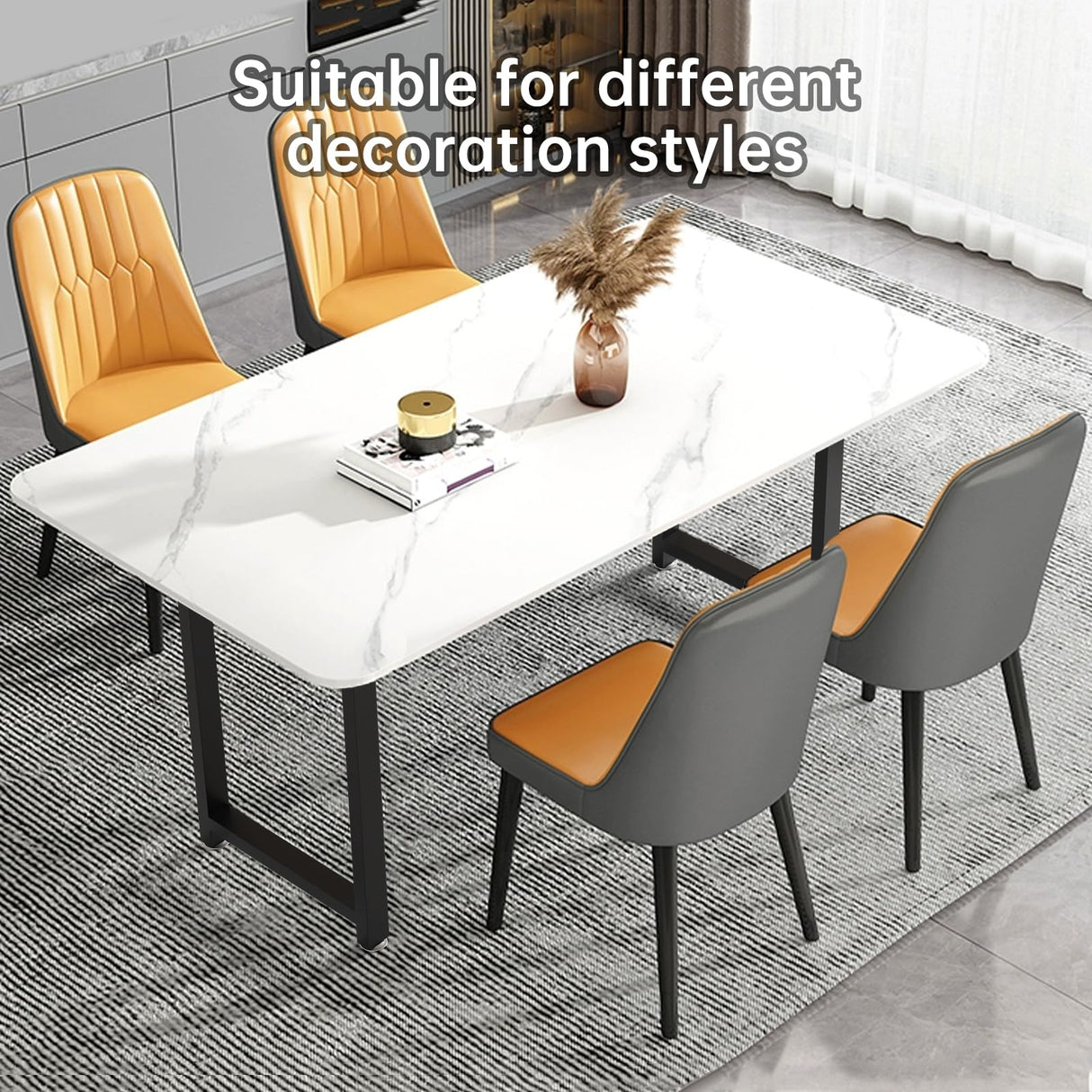 TOCRETOARE Metal Table Legs Heavy Duty, 28”H x 18”W, Metal Furniture Legs for Dining Desk Bench and Coffee Table, Industrial Black DIY Iron Bench Legs, Set of 2 TOCRETOARE