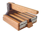 Central Coast Woodworks Tortilla Press - Red Oak & Walnut- 8 inch Wooden Tortilla Press, Hardwood Tortilla Maker, Square Wood Flour Tortilla Press for Mexican Tortillas Roti Burrito, Tacos, Patacones Central Coast Woodworks