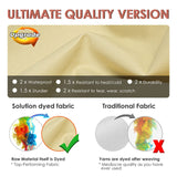 Patio Furniture Covers Waterproof for Table and Chairs, Rectangular Outdoor Furniture Set Cover, Anti-Fade, Tear/Water Resistant Patio Furniture Set Covers, 110"L x 84"W x 28"H Kikcoin