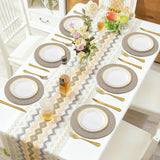 Round Placemats Set of 6, Cotton Rope Woven Table Mats, Hot Pads for Kitchen, Non Slip Heat Resistant Place Mats, 13 Inches Braided Placemat for Farmhouse Decor and Kitchen Table Decor (Brown) Jukercici