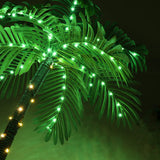 OUSHENG Lighted Palm Tree 6' 3.3' 2' Bar Outdoor Christmas Decorations Decor, Light Up LED Artificial Fake Faux Trees Lights for Outside Patio Yard Pool Porch Deck Party Tropical OUSHENG