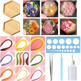 Paper Quilling Kits with 28 Colors 700 Strips 3MM Quilling Papers 6 Pcs Quilling Tool DIY Hub