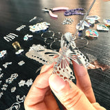 Denyskwin DIY Suncatchers Kit - 400pcs Crystal Suncatcher Set for Memorial Gifts, Home Decor & Handmade Crafts (Create Your Own Rainbow Window Art) Denyskwin