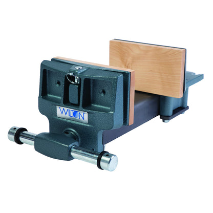 Wilton Woodworking Vise, 4" x 7" Jaw, 10" Max Jaw Opening, Rapid-Action (Model 78A) - WoodArtSupply