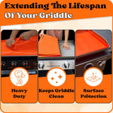 36" Premium Silicone Griddle Mat for Blackstone (36 Inch) - Blackstone Griddle Accessories, Heavy Duty Food-Grade Silicone Grill Cover, Enhanced Protection for Your Griddle All Year Round [2025] OZG