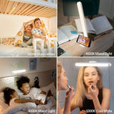 Bunk Bed Lights Dimmable Touch Light Bar Adjustable Color Temperature, Wireless Stick on Lighting for Kids, Wall Reading, Headboard Lamp, Bedroom, Closet, Under Cabinet, 30 LED 2200mAh Rechargeable KAGWON