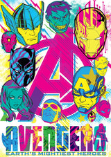 Buffalo Games - Marvel - Earth's Mightiest Heroes - 500 Piece Jigsaw Puzzle for Adults -Challenging Puzzle Perfect for Game Nights - Finished Size is 21.25 x 15.00 Buffalo Games