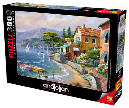 Anatolian Paradise Retreat Jigsaw Puzzle (Piece 3000, Brown/A