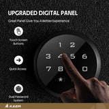 KAER 5 Gun Safe, Quick Access Gun Safe for Rifles and Pistols, Home Gun Rifle Safe with Separate Lock Box, Heavy Duty Large Gun Locker Cabinet with Hooks and Gun Rack for Shotguns, Assembled KAER