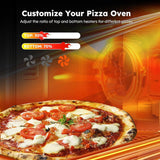 Nuwave Bravo Air Fryer Toaster Smart Oven, 12-in-1 Countertop Convection, 1800 Watts, 21-Qt Capacity, 50°-450°F Temp Controls, Top and Bottom Heater Adjustments 0%-100%, PFAS Free, Stainless Steel Nuwave