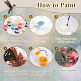 Hummingbird Paint by Number Kits for Adults, Hummingbird Paint by Numbers kit for Adults, Painting by Numbers, Oil DIY Crafts Home Wall Decor 16x20 in HMZephitiquc
